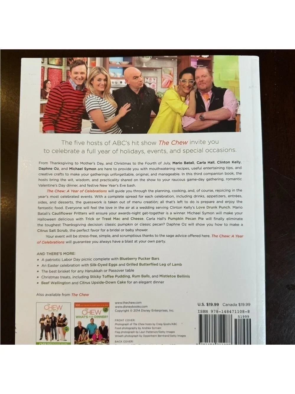 The Chew -A Year of Celebration Festive and Delicious Recipes for Every Occasion